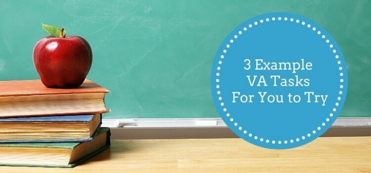 3 Example VA Tasks For You to Try